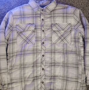 Plaid Button-Up Shirt